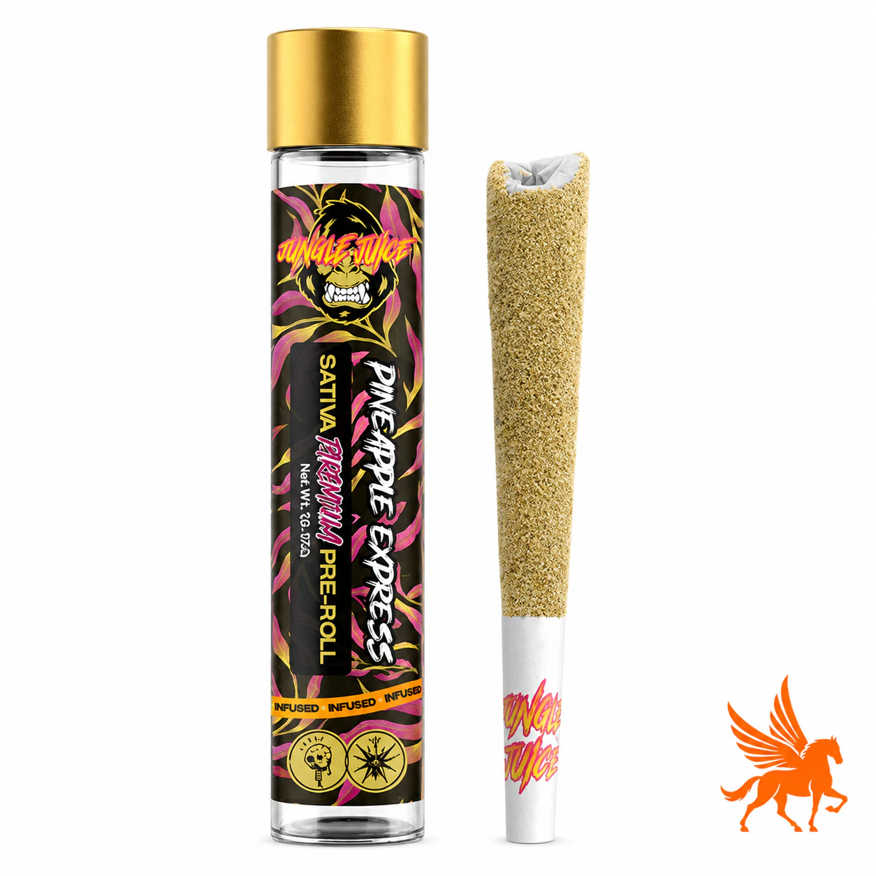 Jungle Juice -  1g INFUSED PREROLL | JUNGLE JUICE | PINEAPPLE EXPRESS Main Image