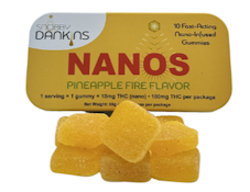 Pineapple Fire | Gummies | 100mg/10 Pieces