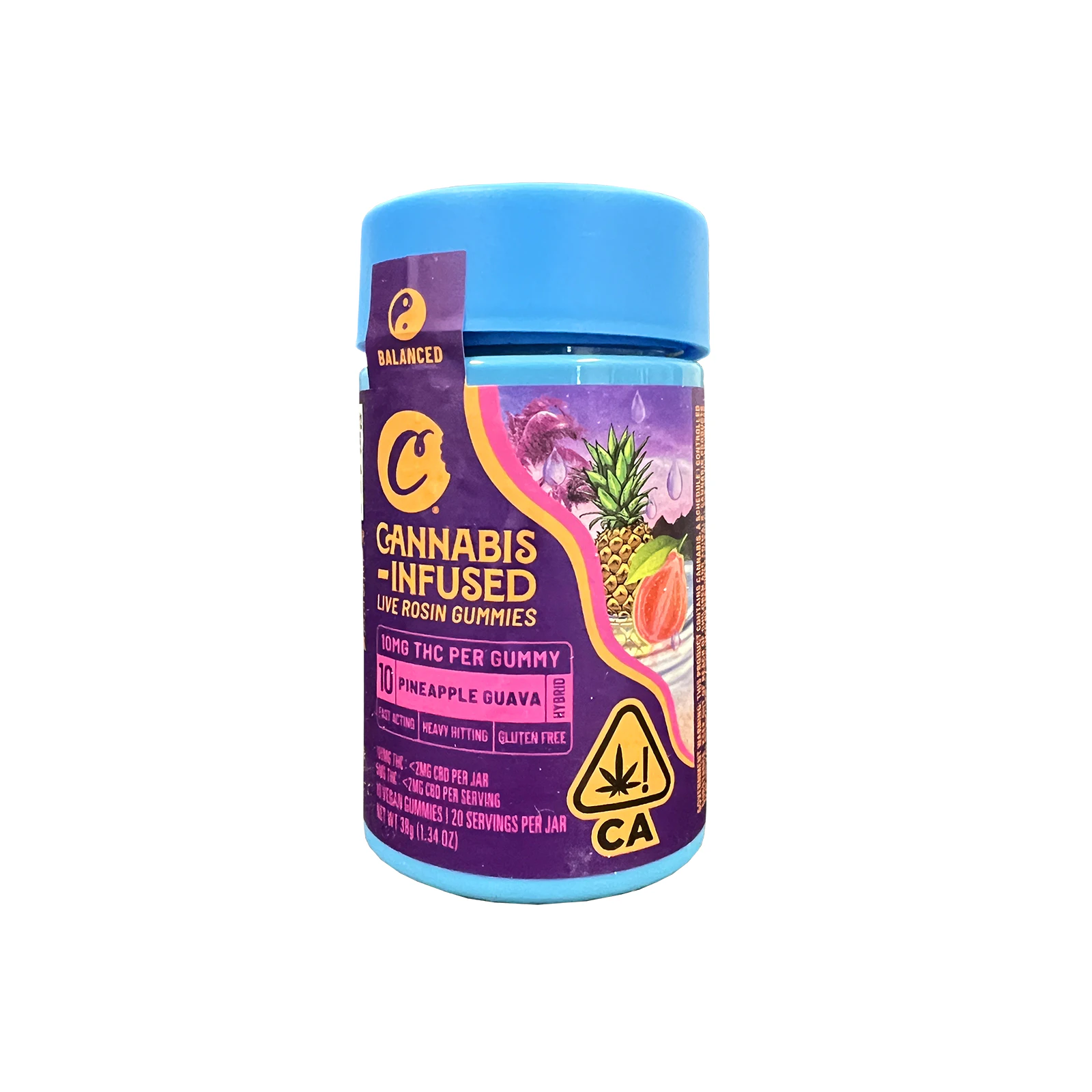 Cookies - Cookies Pineapple Guava Live Rosin Gummies 100mg Main Image