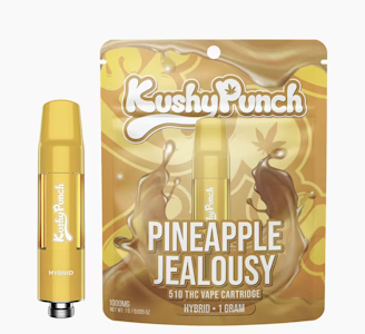 KUSHY PUNCH - Kushy Punch - 510 Cartridge - Hybrid - Pineapple Jealousy - (1g)