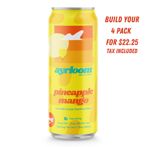 AYRLOOM - Ayrloom - Pineapple Mango 2:1 (10mg THC: 5mg CBD) - 12oz Beverage