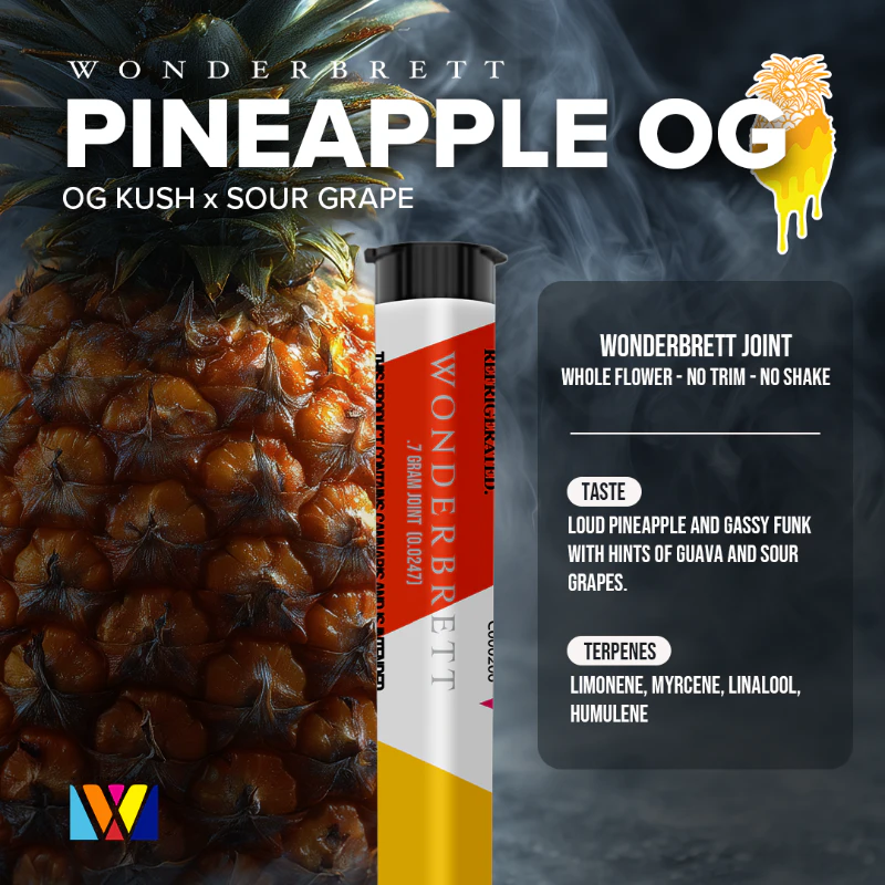 Bliss - Wonderbrett 7pk Preroll 4.9g Pineapple OG Main Image