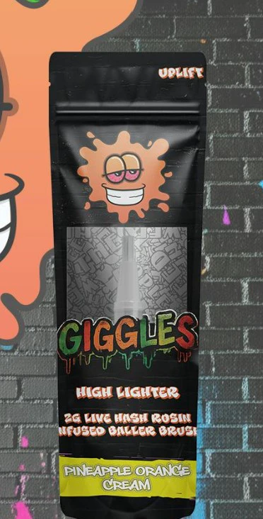 Stoned to the Bone - Highlighter- Dablicator-Pineapple Orange Cream-2g Live Hash Rosin-Hybrid- 63.71%THC Main Image