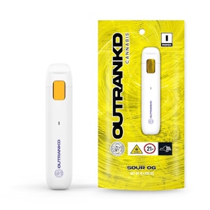 OUTRANKD - Outranked | Pineapple | 1G Vape