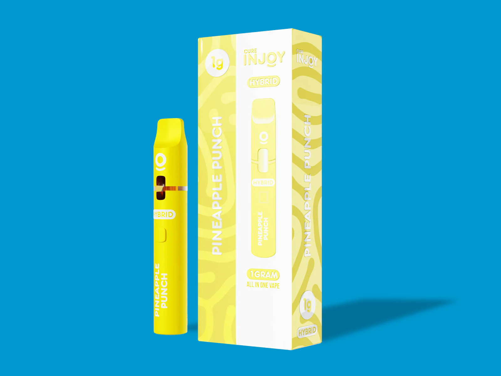 Cure Injoy - Cure Injoy - Pineapple Punch - 1g All-In-One Vape Main Image
