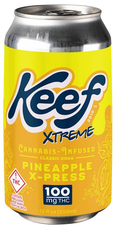 Keef Classic Soda Pineapple X-Press