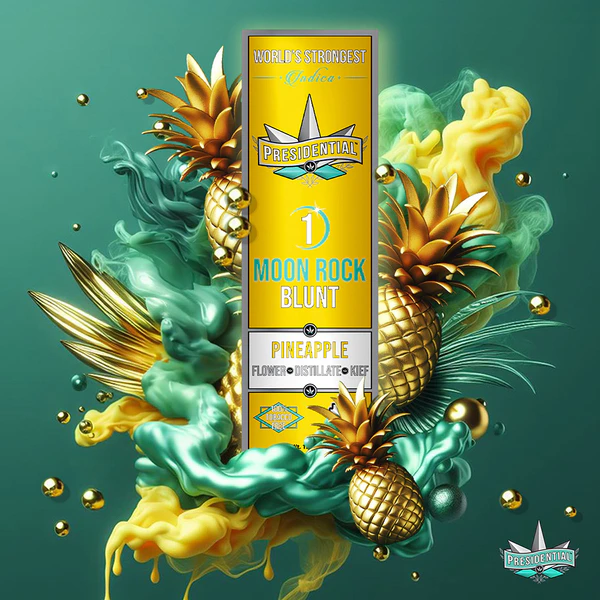 Presidential THC - Presidential | Moon Rock Blunt | Pineapple (1.5g) Main Image