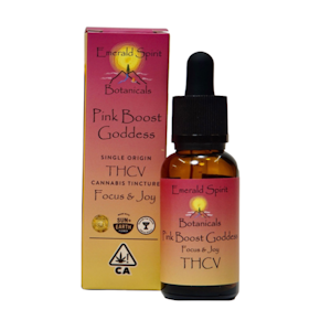 Emerald Spirit - Pink Boost Goddess | 15ml THCV:THC 130:155mg Tincture | Emerald Spirit
