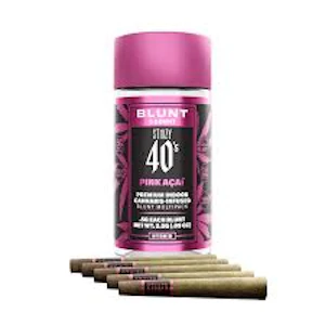 STIIIZY - Stiiizy - Pink Acai 40's Infused Mini Blunts 5pk 2.5g