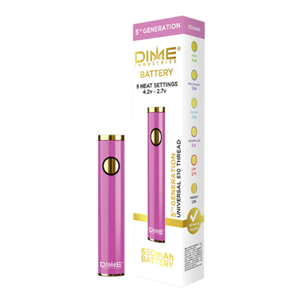 Dime Industries - Pink Battery | 5th Generation Main Image