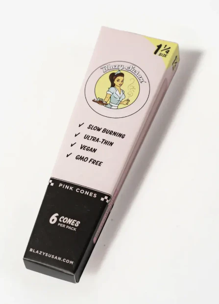Blazy Susan - Blazy Susan | 1 1/4 Size | Pink | 6ct Main Image