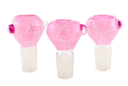 Glass - 18mm Full Pink Inside Work Bowls