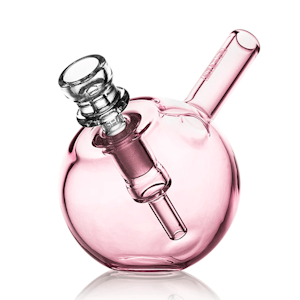 GRAV - PINK SPHERICAL POCKET BUBBLER - GRAV