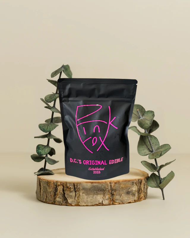 Pink Fox - Strawberry Banana Gummies | Edibles | 200mg | Pink Fox Main Image