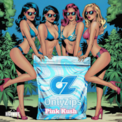 Only Zips Pink Kush Preroll Pack (28x1g) 28g
