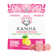 KANHA | Pink Lemonade | Indica | 100mg THC | 10-pack