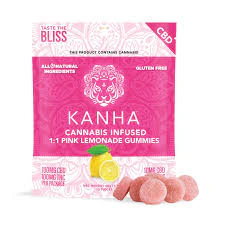 KANHA - Kanha - Pink Lemonade Indica Gummies 100mg Main Image