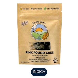BURR'S PLACE ORGANICS - Burr's Place Organics - Pink Pound Cake - Flower - 3.5G