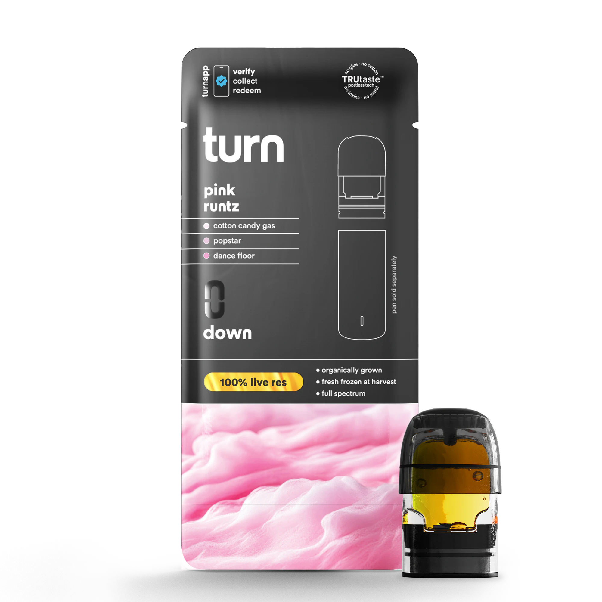 turn - Turn Pink Runtz (I) LR Pod 1g Main Image
