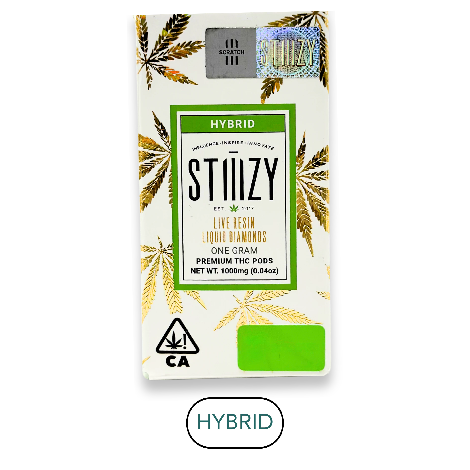 STIIIZY - Stiiizy - Liquid Diamonds - Lemon Cherry Gelato - Vape Pod - 1.0g Main Image