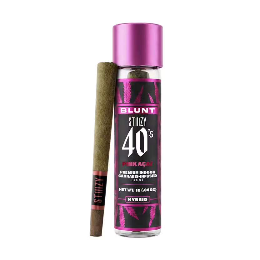 STIIIZY - Stiiizy 40's | Pink Acai | Infused Blunt | [1g] | Hybrid Main Image