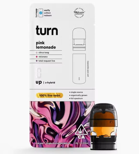 turn - [Turn Up] - BB - Pod - (1g) - Pink Lemonade Main Image