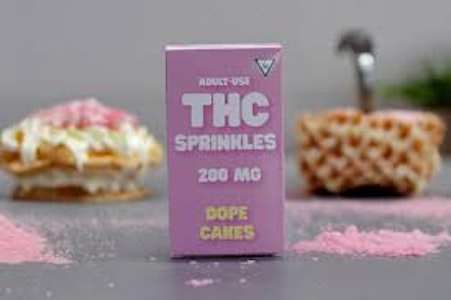 Dope Cakes - Dope Cakes - Pink THC Sprinkles for Cupcakes & Cookies
