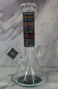 7" Diamond Water Pipe - Assorted Colors
