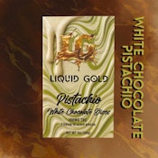 Liquid Gold | Chocolate Disc | White Chocolate Pistachio Cream | 100mg