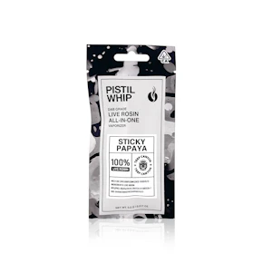 PISTIL WHIP - All In One - Sticky Papaya - Live Rosin - .5G