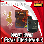 Plaid Jacket | Boofnami | Cured Resin | Disposable | DOH | 1g