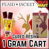 Plaid Jacket | Animal Tsunami | Cured Resin | Cartridge | DOH | 1g