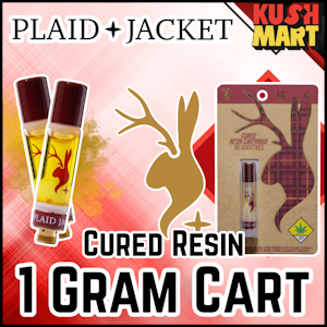 Plaid Jacket - Plaid Jacket | Animal Tsunami | Cured Resin | Cartridge | DOH | 1g