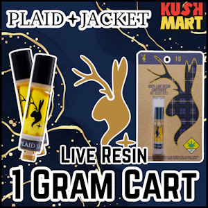 Plaid Jacket - Plaid Jacket | Miracle Alien Cookies | Live Resin | Cartridge | DOH | 1g