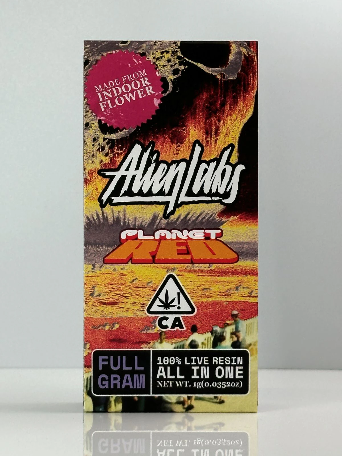 Alien Labs - SALE Alien Labs 1g Planet Red Live Resin AIO Disposable Main Image