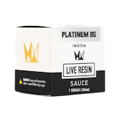 WEST COAST CURE - Platinum OG Live Resin Sauce 1g