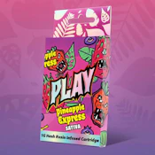 Play - Pineapple Express - 1g Hash Rosin Infused Ditillate 510 Cart