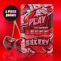 Play Michigan - Play | 200MG Single Gummy | Cherry Main Image