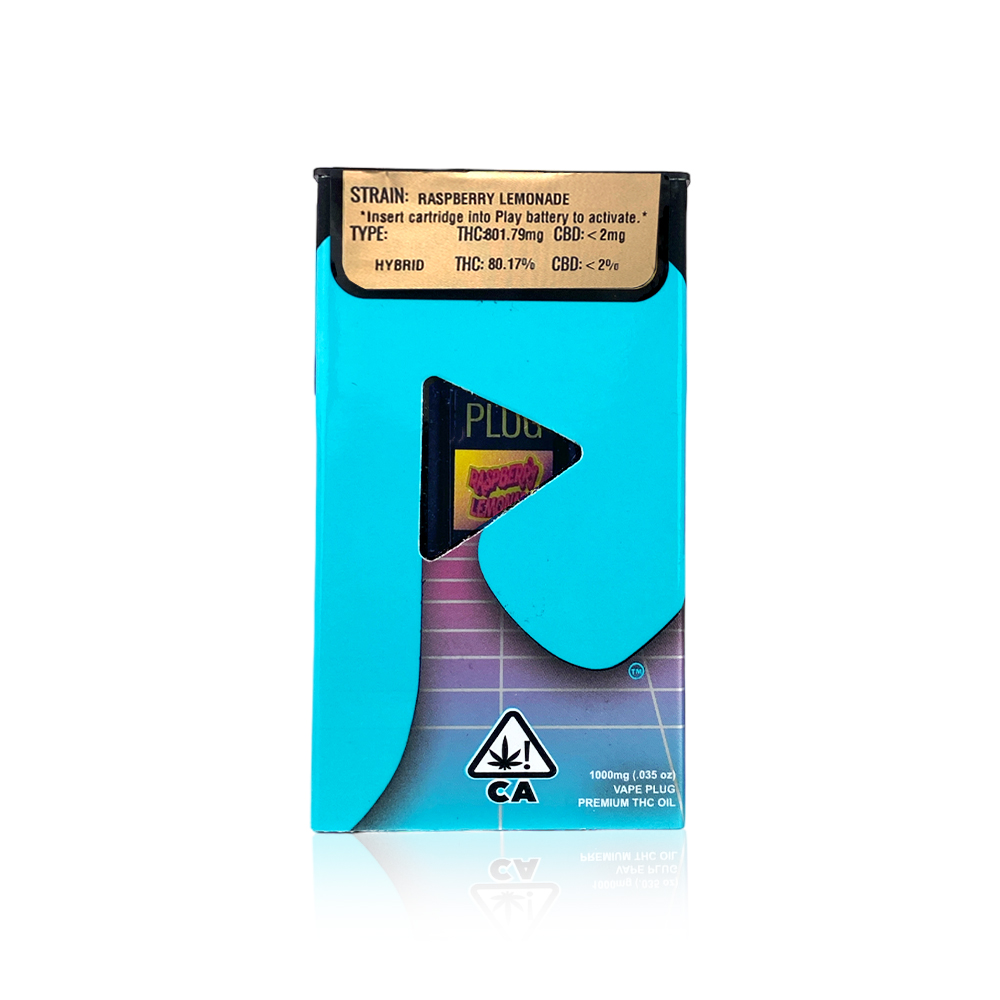 PLUG N PLAY Vape Pen Raspberry Lemonade Live Resin