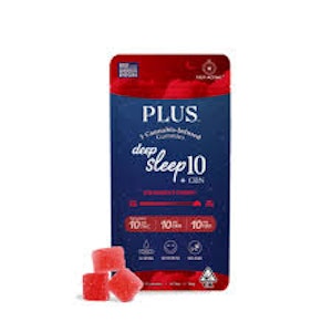PLUS PRODUCTS - Plus - Deep Sleep Goodnight Cherry 3pk - Rosin Gummies - 30MG