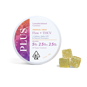 Plus - Plus | Flow | Tropical Twist | 2:1:1 | Rosin | Gummies