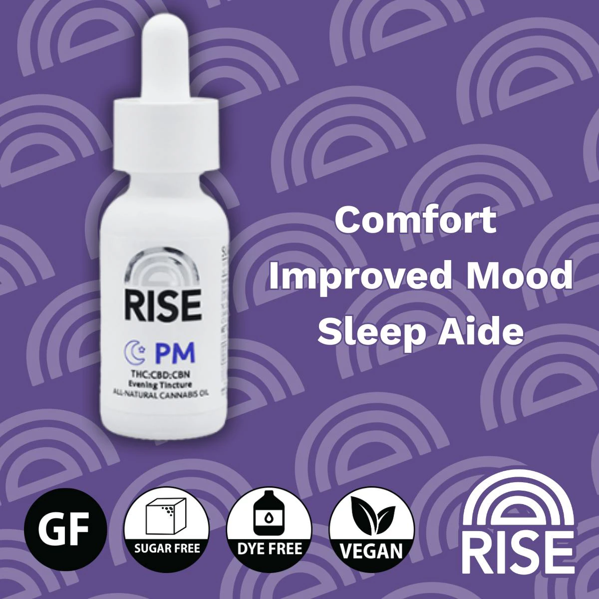 RISE - Rise - PM Tincture - 600mg Main Image