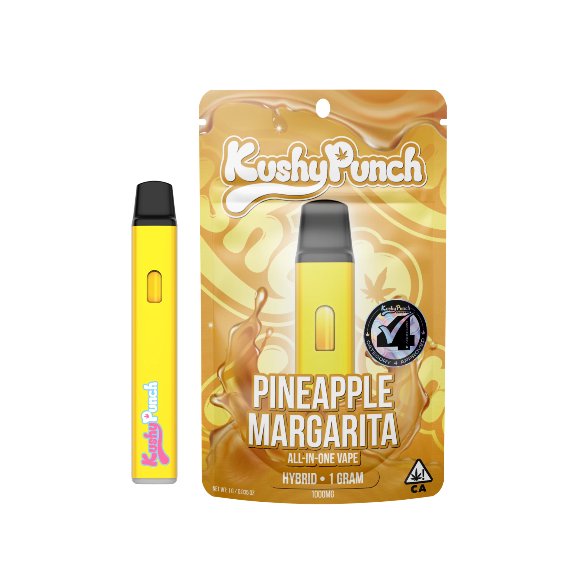 Kushy Punch - Kushy Punch All-in-One 1g Pineapple Margarita Main Image
