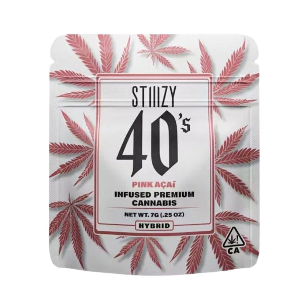 STIIIZY - Stiiizy 40's Pink Acai (H) Infused Flowers 7g Main Image