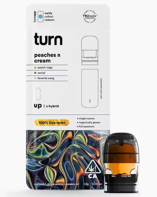 turn - [Turn Down] - BB - Pod - (1g) - Peaches & Cream Main Image