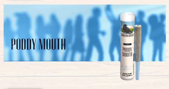 Ravens View - Ravens View - Poddy Mouth- 1g Preroll