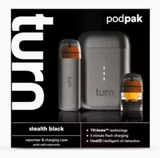 turn - Black Podpak | Battery Main Image