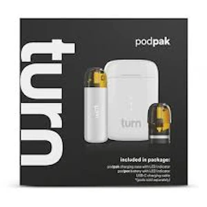 turn - Turn - PodPak White Battery Case