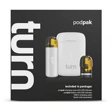 turn - Turn - PodPak White Battery Case Main Image
