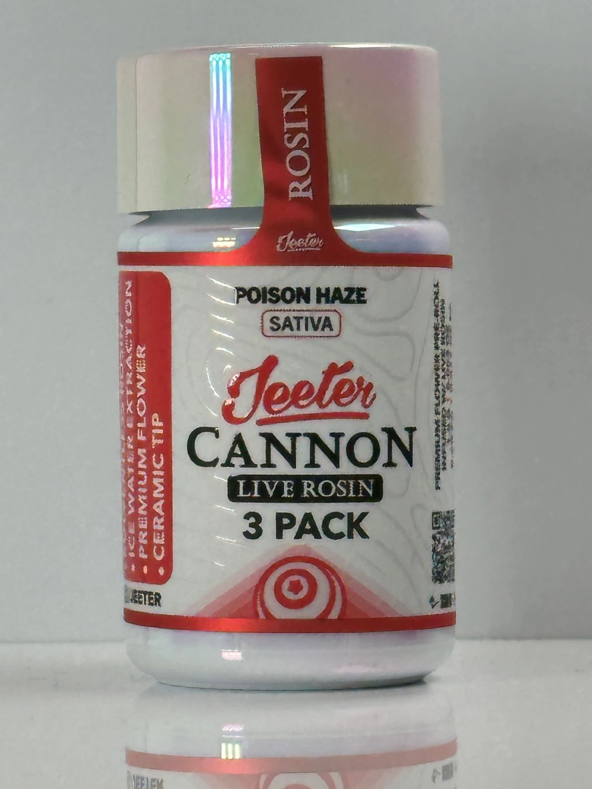 Jeeter - Jeeter Baby .5g Poison Haze Rosin Infused Pre-Roll 3pk Main Image